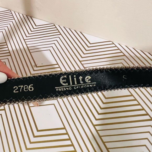 MIXED ANIMAL PRINT VINTAGE BELT - Picture 3 of 4